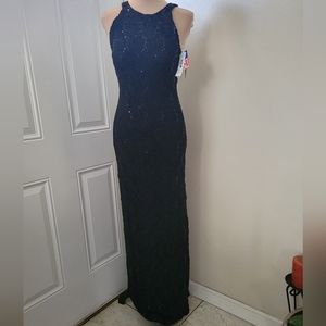 R&M Richards floor length dress